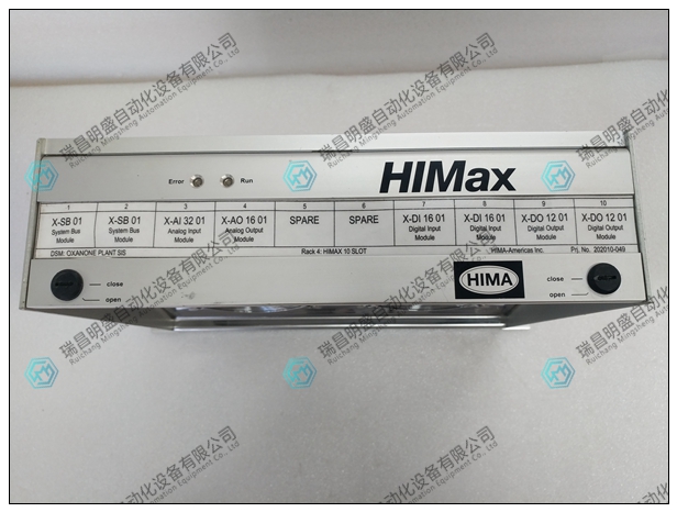 HIMA X-FAN1003 993201013风扇模块