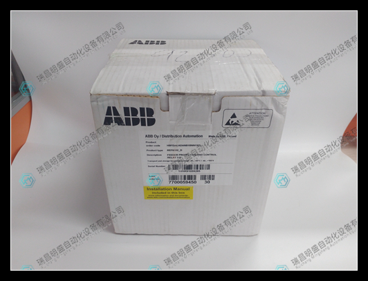 ABB REF615E-D HBFDACADANB1BNN1XD 7700059450电气保护继电器