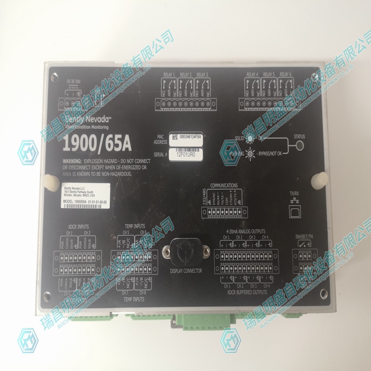 Bently 167699-02 190065A-01-01-01-00-00  震动监测器