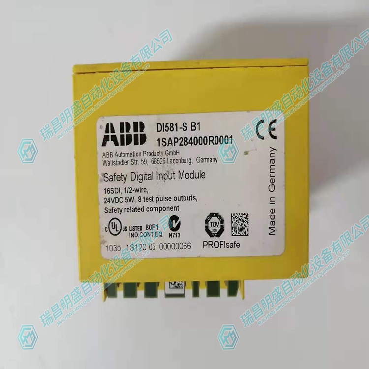 ABB DI581-S B1 1SAP284000R0001数字量输入卡件 