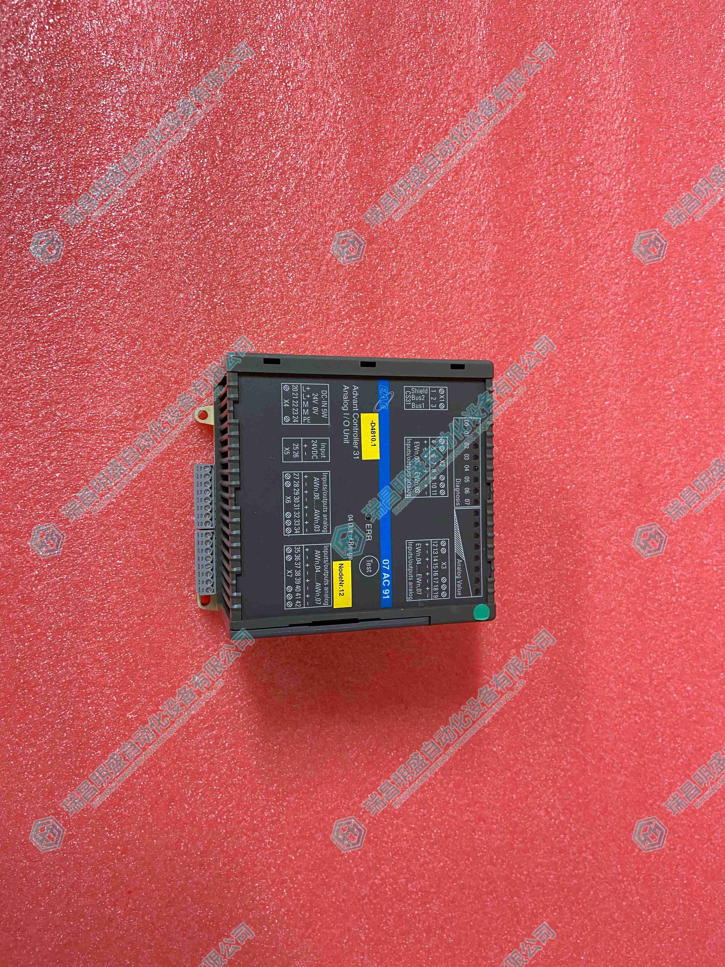 ABB 07AC91F GJR5252300R3101 模拟量输入输出模块 