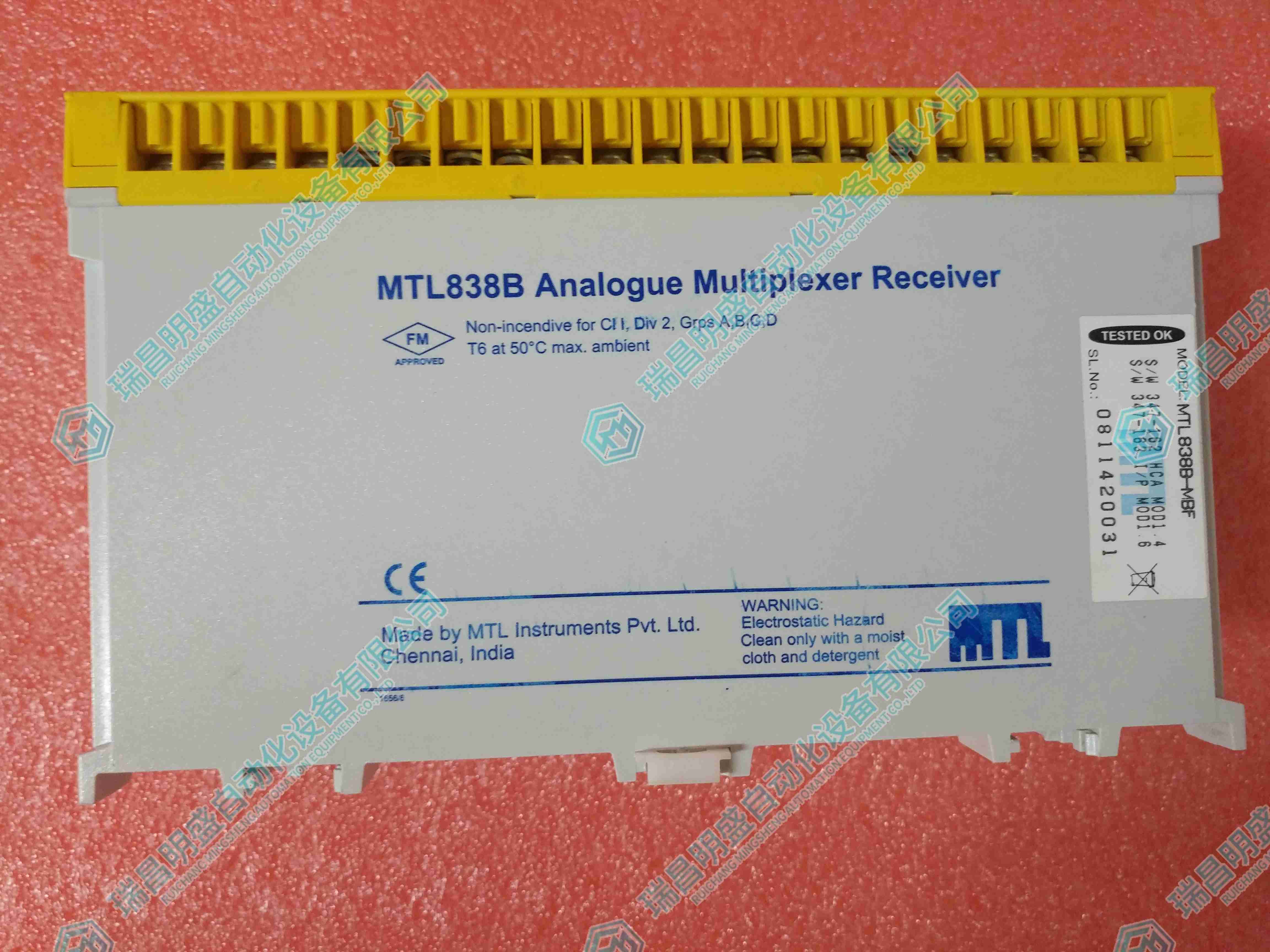 MTL 838B-MBF 多路温度转换器 