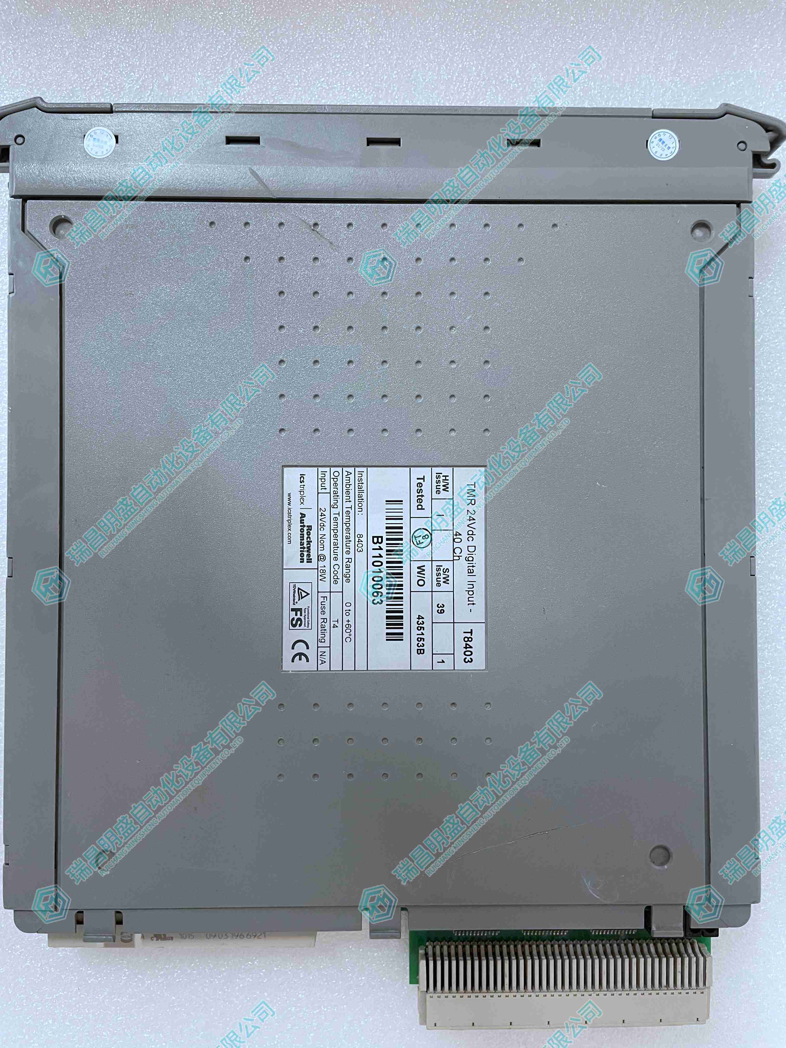 ICS TRIPLEX T8403 数字量控制板卡