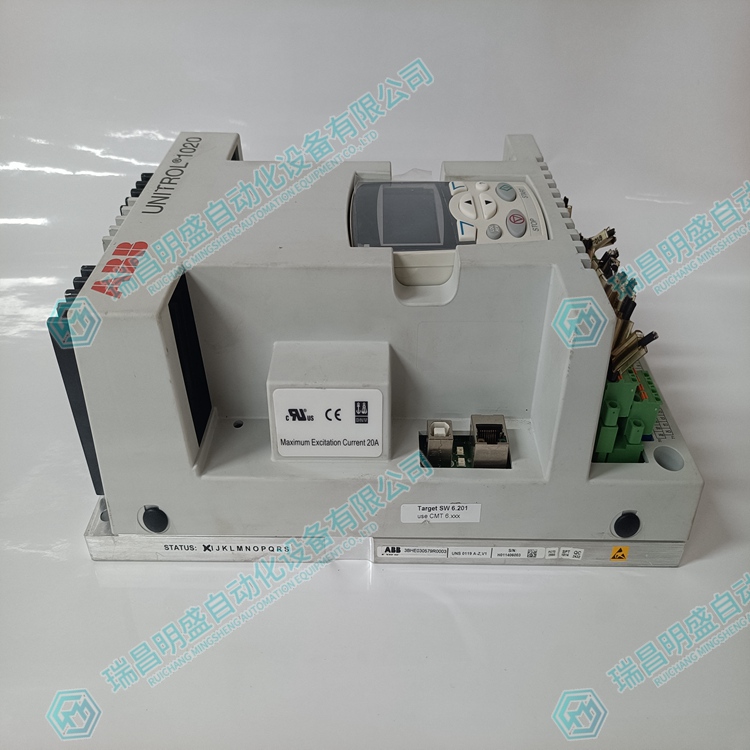 ABB UNITROL 1020 UNS0119A-Z,V1 3BHE030579R0003  电压调节器