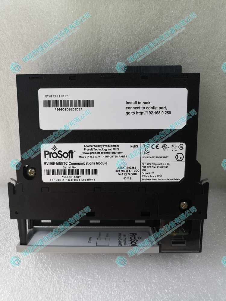 PROSOFT  MVI56E-MNETCR 通讯模块 